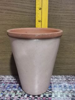 Small Cylinder Terracotta Planter