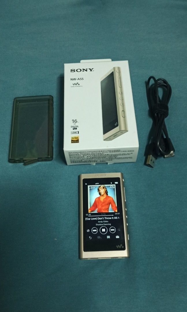 Sony NW-A55 Bleu Walkman Audio Numérique Lecteur Haut.-resist. Empaqueté Anglais