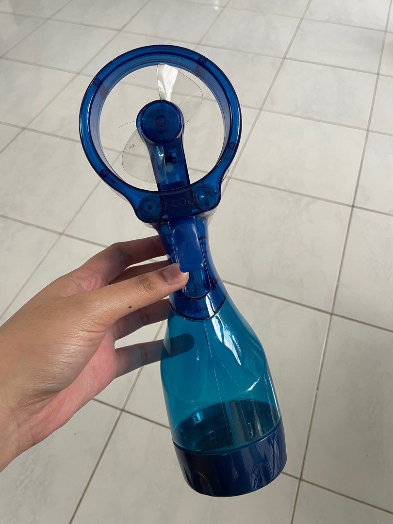 Spray bottle with fan, Beauty & Personal Care, Sanitizers & Disinfectants on Carousell
