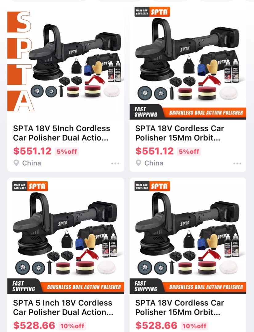 Brushless best sale da polisher