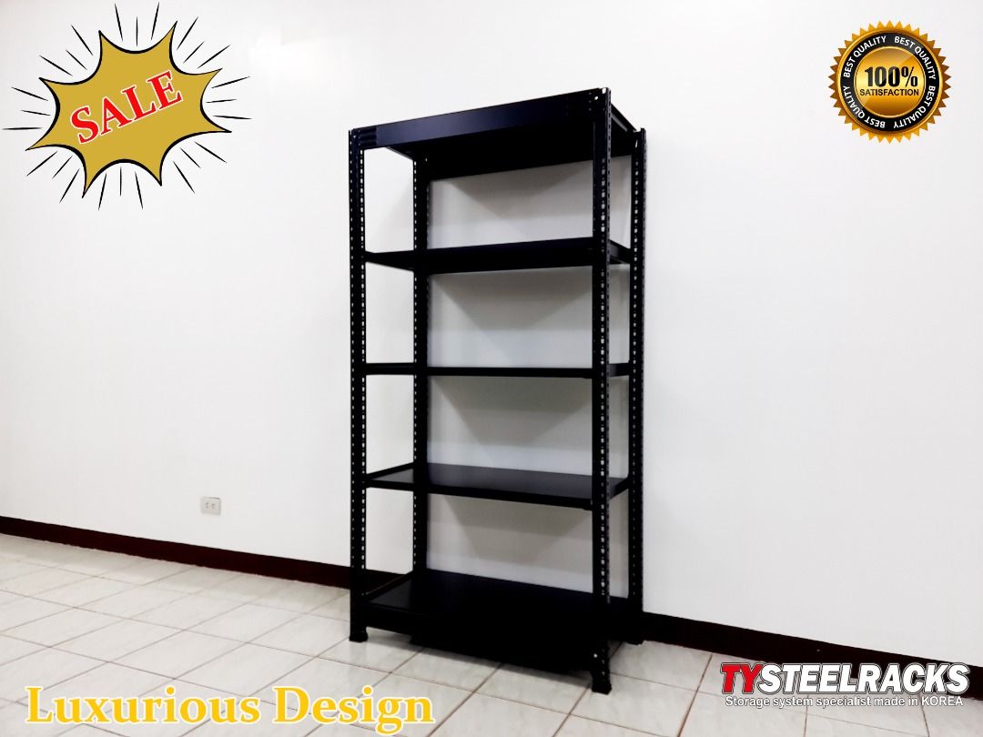 Steel racks black edition boltless type heavy duty commercial rack made ...