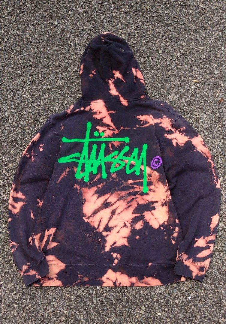 stussy tie dye sweatshirt