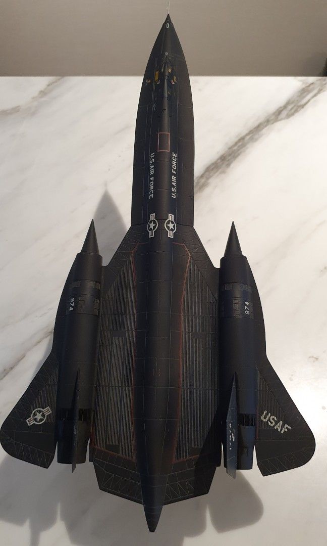 SR-71 Blackbird USAF 61-7955 Skunk Works 1985 - World-of-Wings