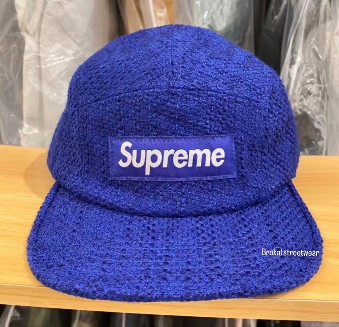 Supreme boucle top camp cap