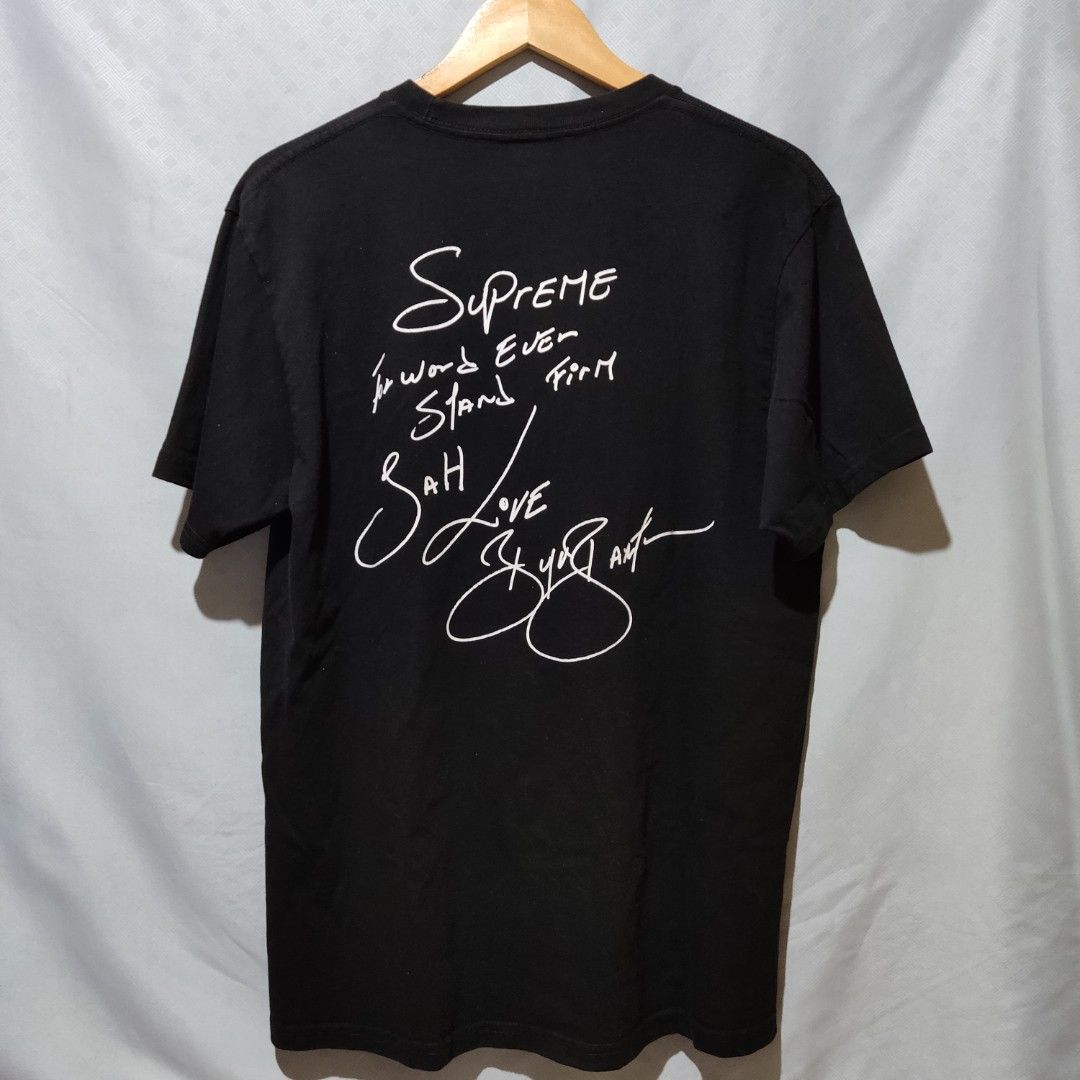 Supreme Buju Banton SS19 tee (Black), Men's Fashion, Tops & Sets