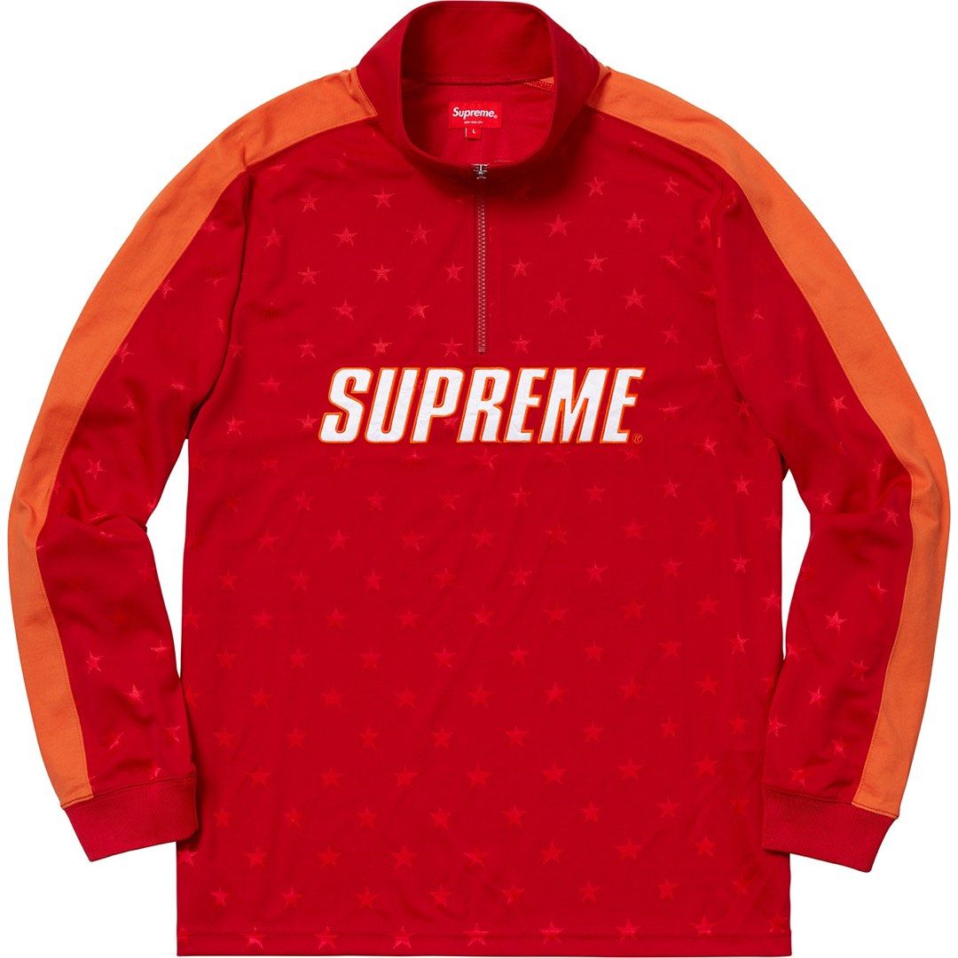 Supreme track half hot sale zip