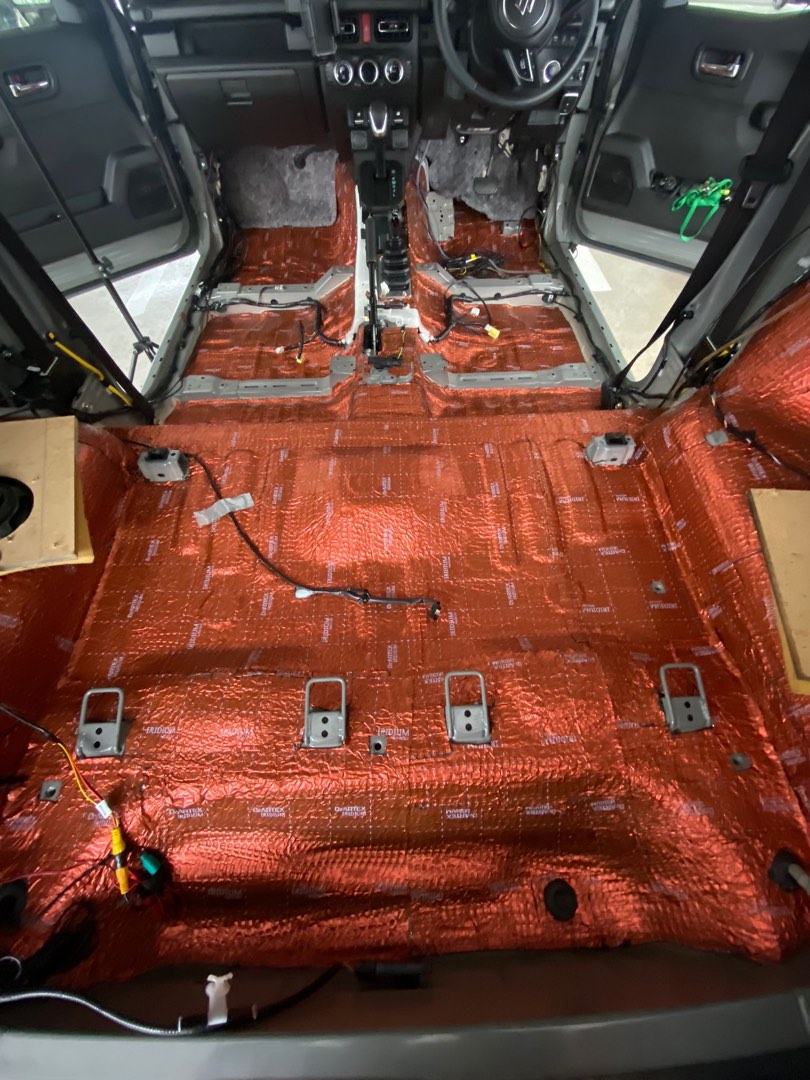 Suzuki Jimny Floorboard Soundproofing, Car Accessories, Accessories on