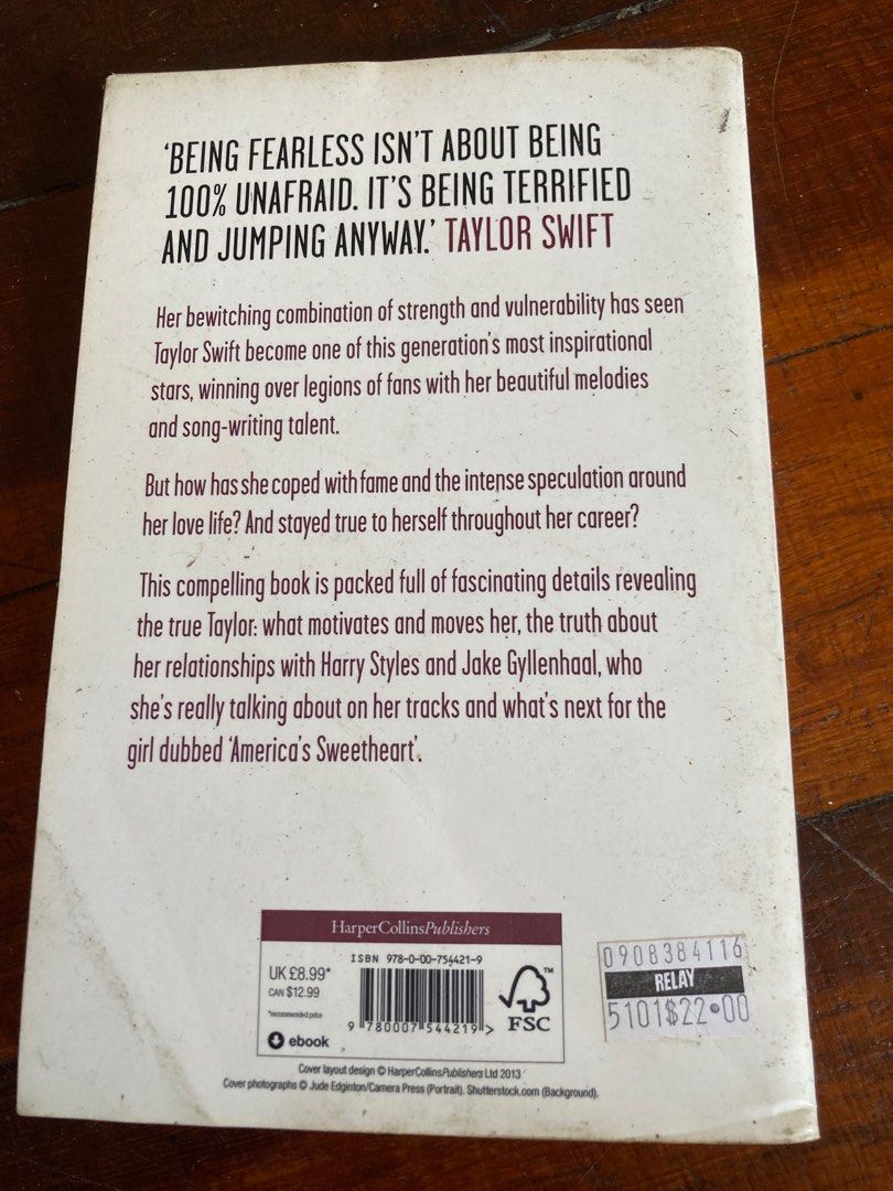 Taylor Swift - The Whole Story (Autobiography), Hobbies & Toys