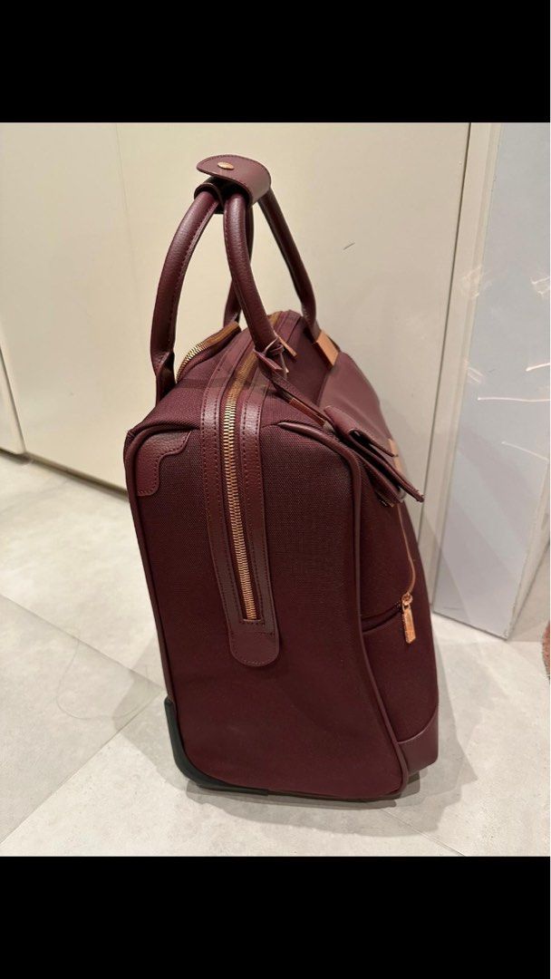Ted Baker Women s Burgundy Albany business trolley Luggage