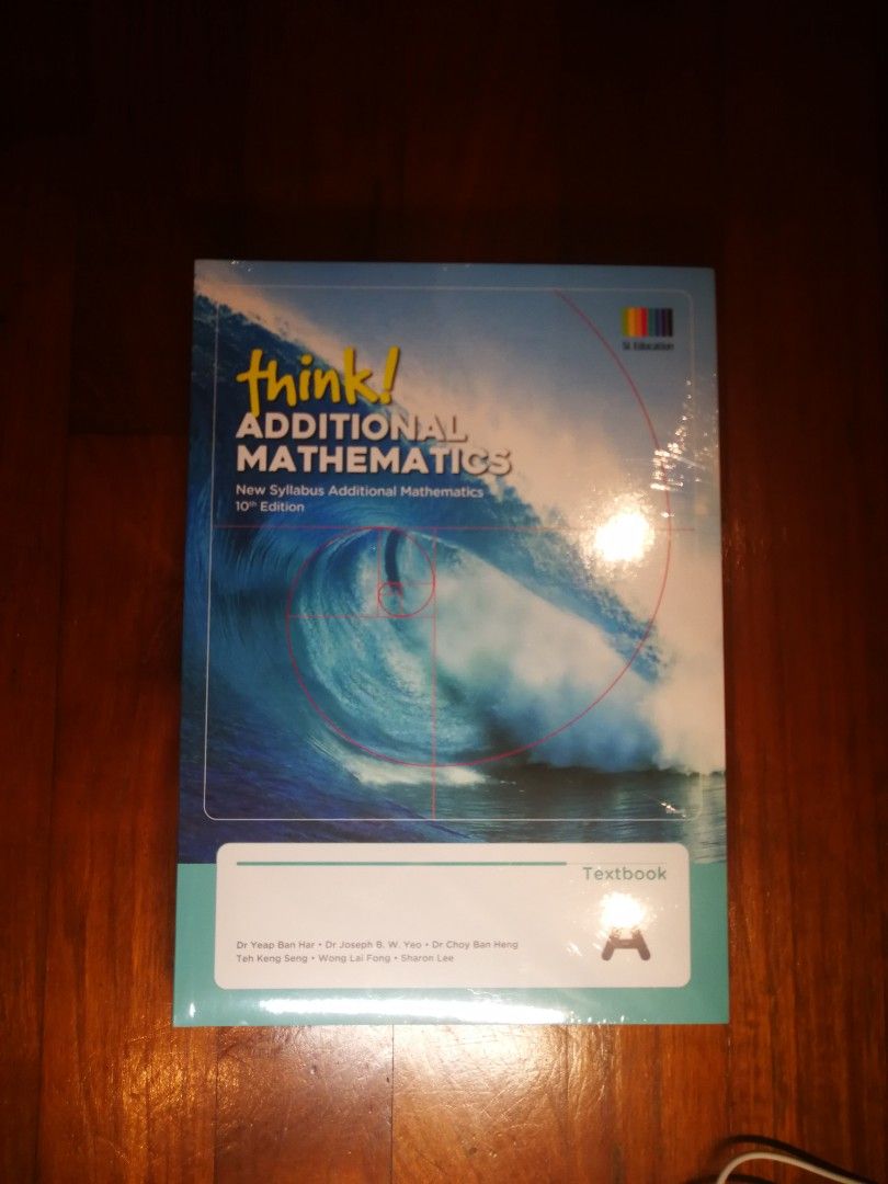  bnib think additional mathematics textbook a b hobbies toys