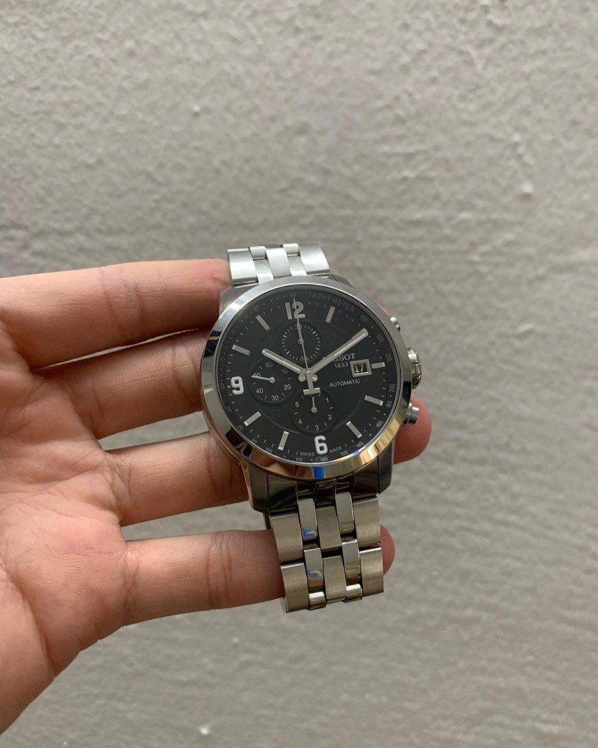Tissot 1853 chronograph automatic watch, Men's Fashion, Watches ...