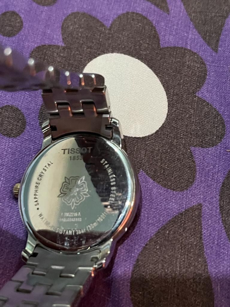 Tissot brand quartz watch two tone (Category: Luxury Watches) located in Caloocan City. Submitted by jundec46467 (Listing ID 1199630670, Image 2). Description: Tissot brand quart watch Authentic and original Two tone watch.