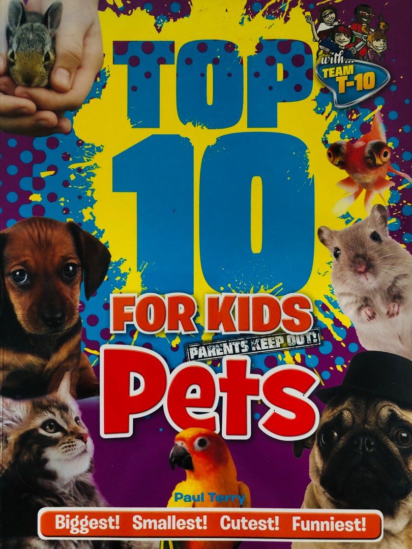 [Top 10] Pets for kids book, Hobbies & Toys, Books & Magazines