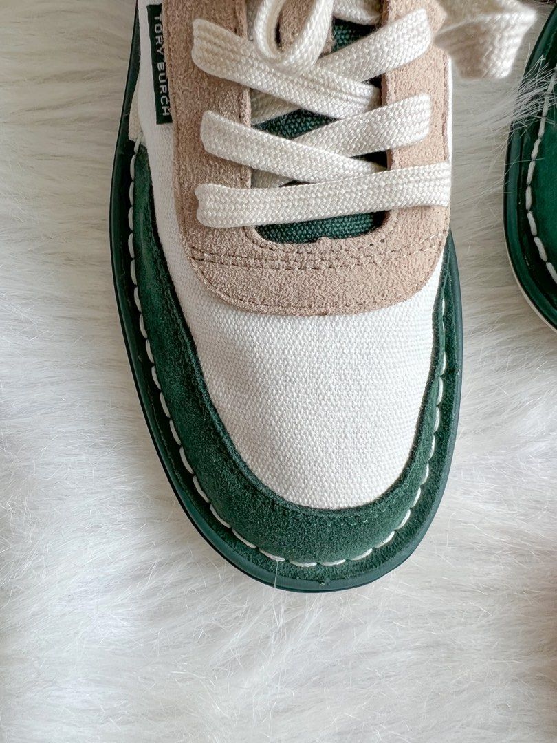 Tory burch canvas sneakers shop
