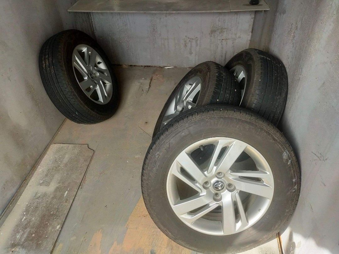 Raize Stock Rims Toyota Raize Stock Mags with Tires, Car Parts & Accessories, Mags and ...