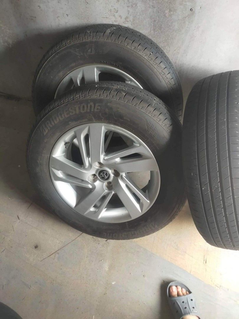 Raize Stock Rims Toyota Raize Stock Mags with Tires, Car Parts & Accessories, Mags and ...