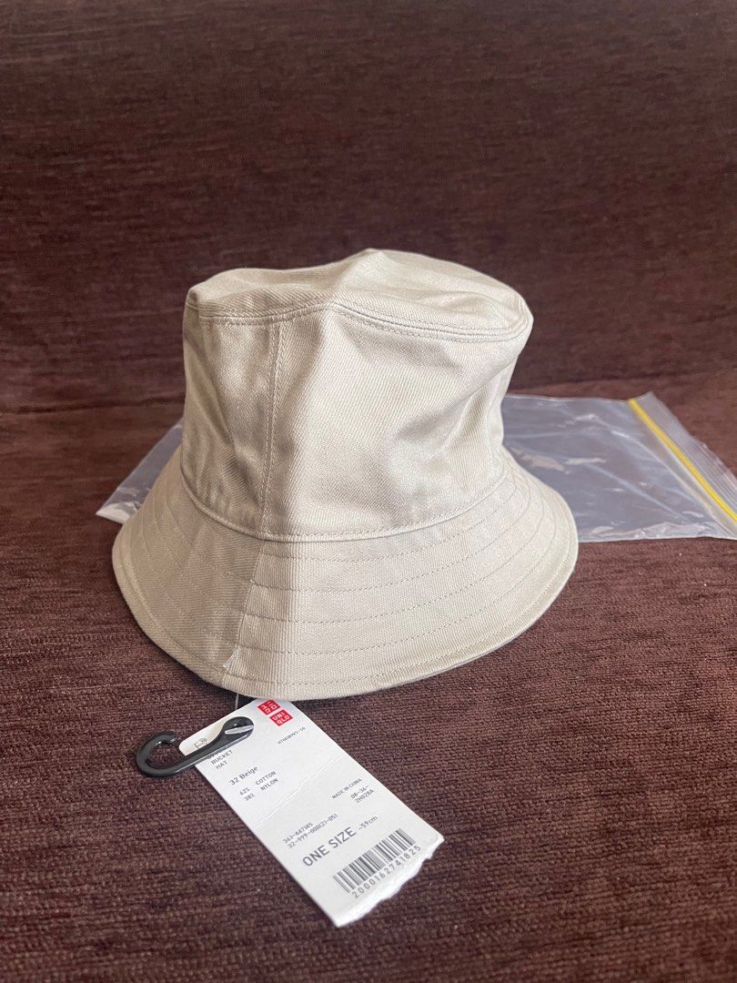 Uniqlo UV Protection Bucket Hat (Category: Hats & Beanies) located in Angeles City. Submitted by mockish8 (Listing ID 1199778244, Image 3). Description: Uniqlo aUV Protection Bucket Hat Brand New With tag Bought in Singapore Php 850.