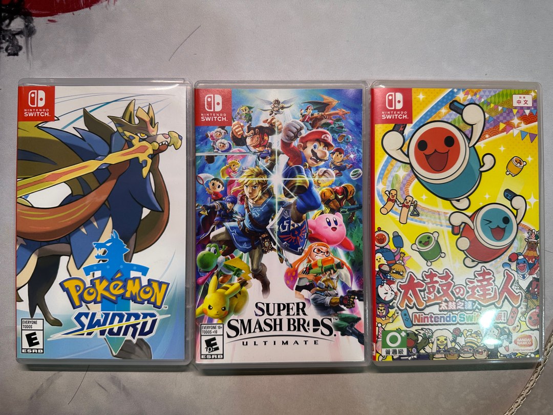Used switch games, Video Gaming, Video Games, Nintendo on Carousell