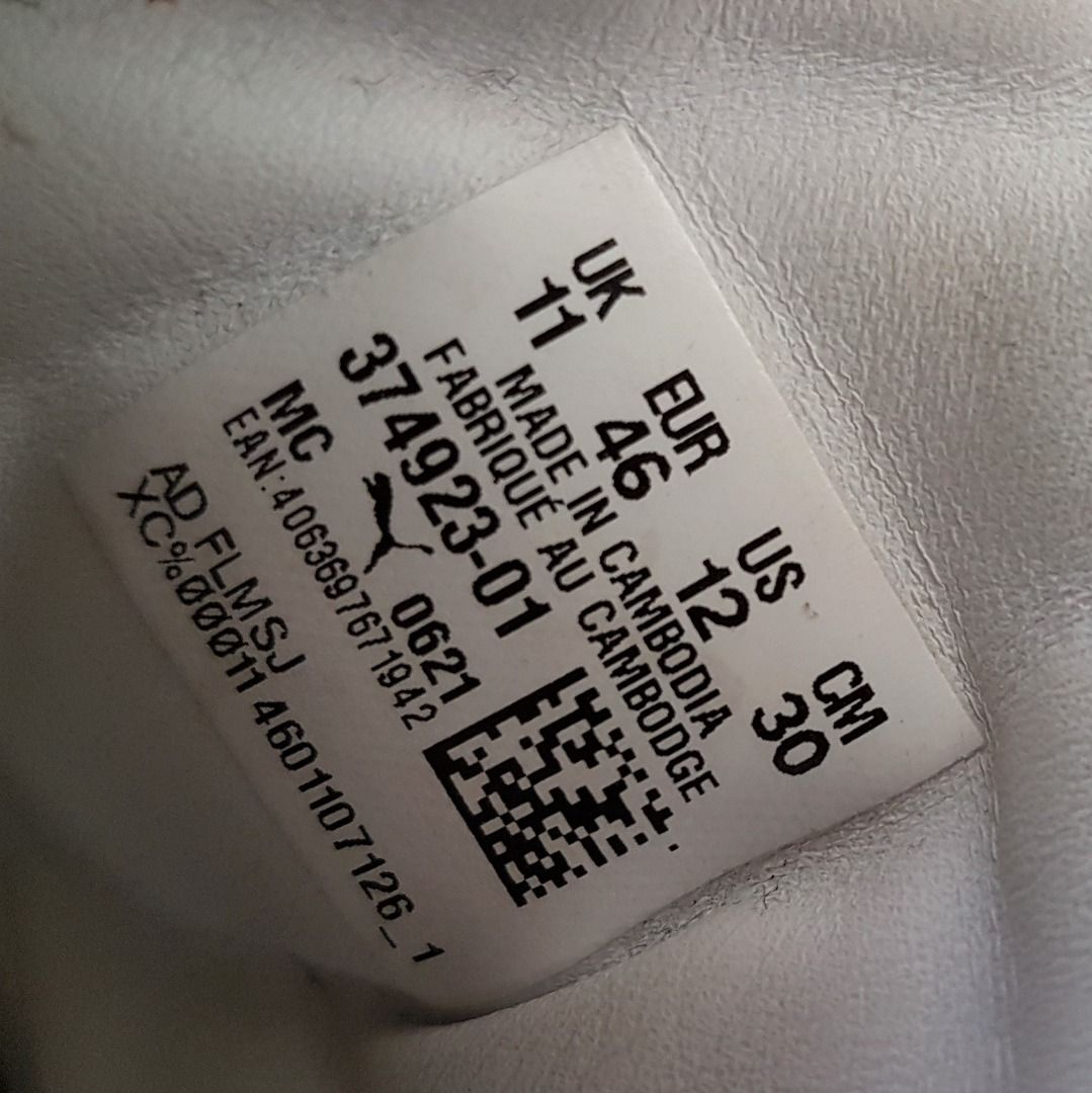 Versatile PUMA Designer Sneakers Basketball Classic XXI US 12