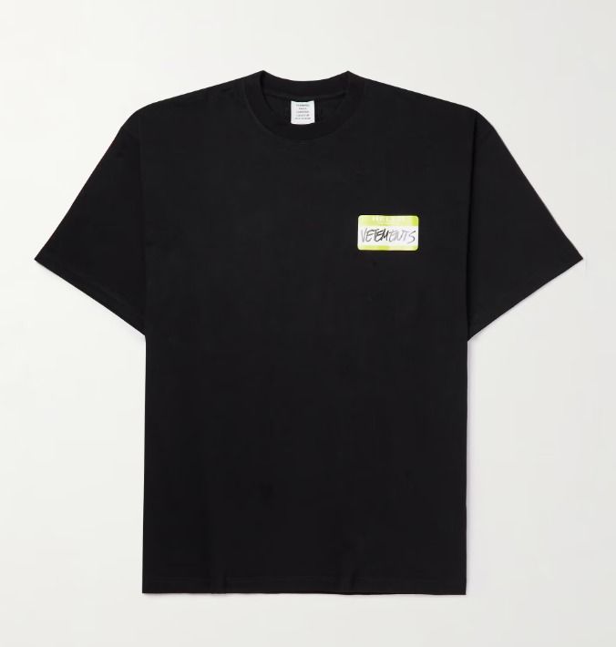 Oversized Logo-Print Cotton-Jersey T-Shirt