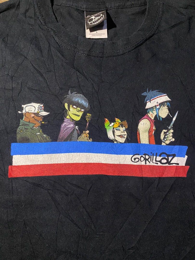 Vintage Gorillaz Shirt : Vintage Gorillaz Iconic Band Logo T Shirt Alternative…
