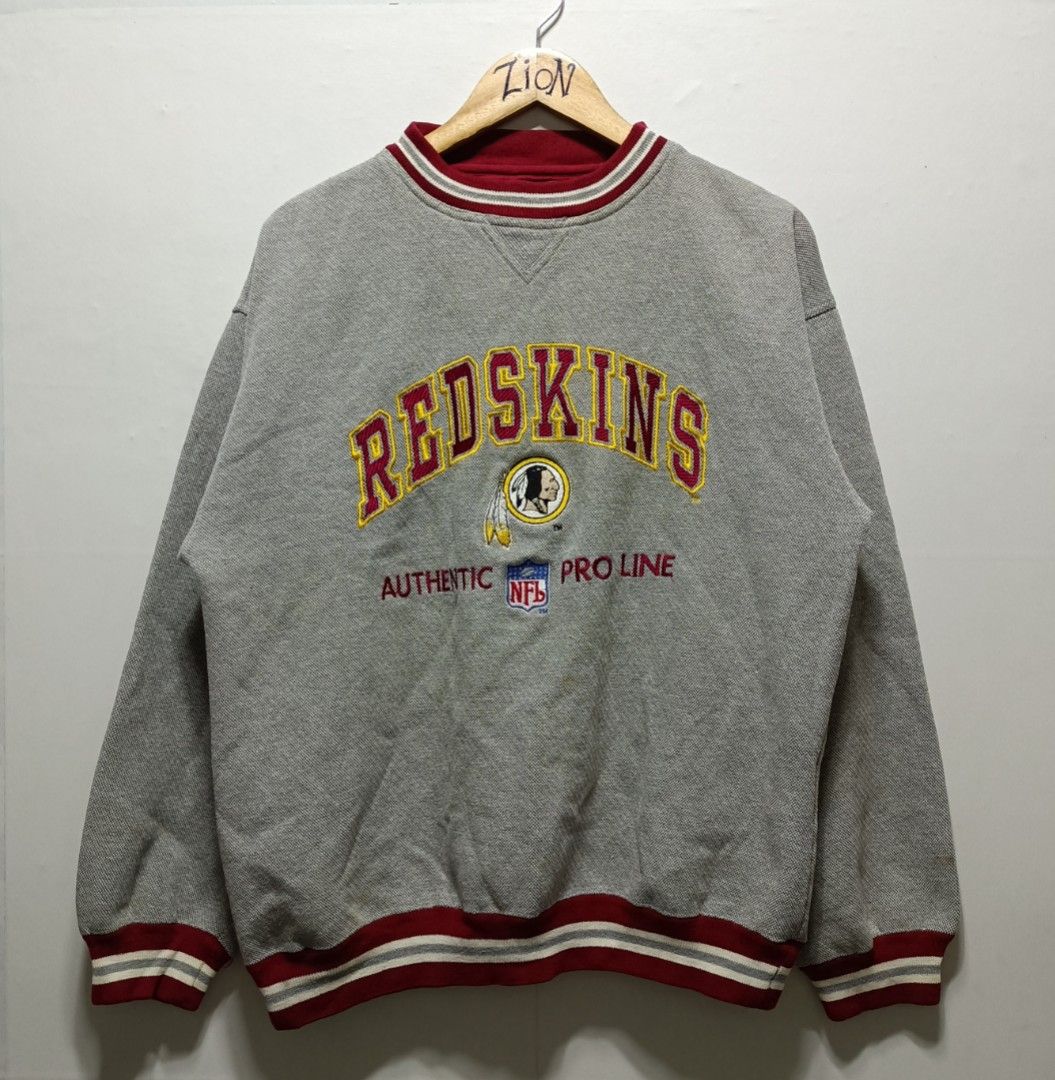 vintage redskins sweater