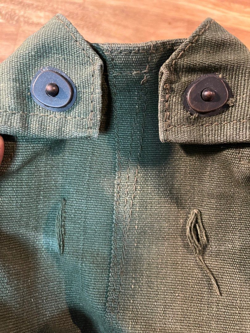 Vintage Army gear , with canteen pouch and triple 10 rd Magazine Pouch