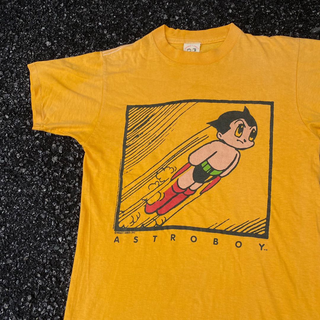 KIZARU Oversize T-Shirt Vintage Anime Series ASTRO BOY - AliExpress