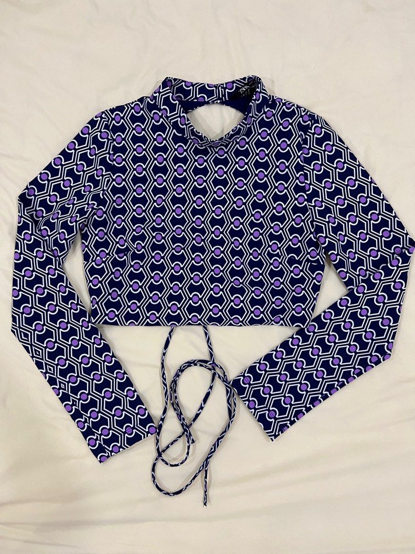 WM free deliveryZARA open back top, Women's Fashion, Tops, Other Tops