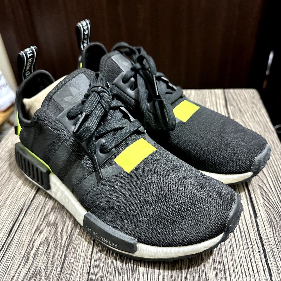 Women's Adidas NMD (Category: Sneakers) located in Mandaluyong City. Submitted by elfc2 (Listing ID 1199815069, Image 1). Description: Item: Adidas NMD * Women's Size US 5.5 / UK 5 / FR 38 * Black * No box * Barely used, bought October 2019 from Adidas Outlet Store in Singapore but only used a few times * Minimal cleaning only due to dust, no scratches or tear Original price: Around 5-6k Selling price: 2000 Notes: * Delivery fee will be booked an