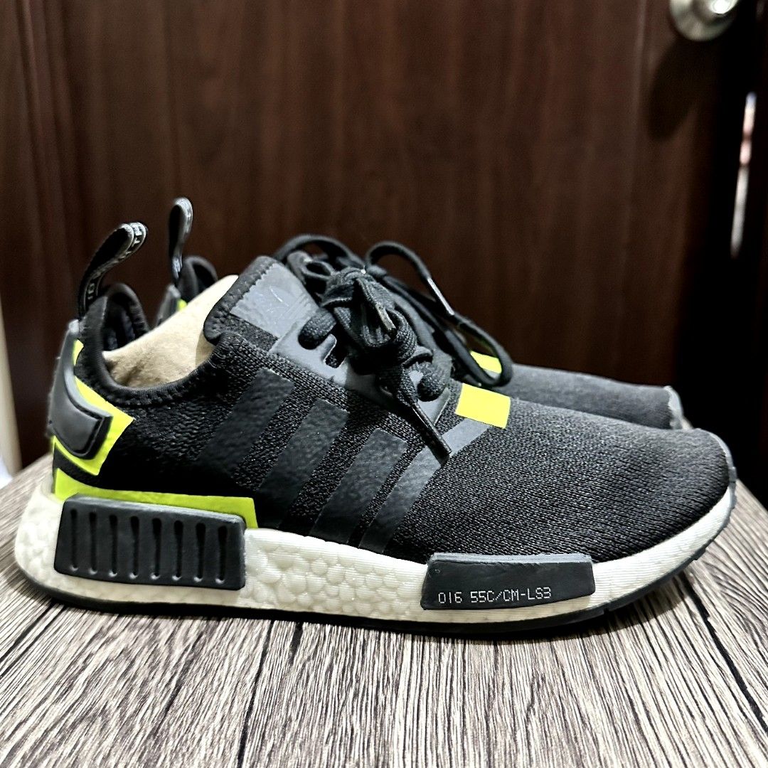 Women's Adidas NMD (Category: Sneakers) located in Mandaluyong City. Submitted by elfc2 (Listing ID 1199815069, Image 2). Description: Item: Adidas NMD * Women's Size US 5.5 / UK 5 / FR 38 * Black * No box * Barely used, bought October 2019 from Adidas Outlet Store in Singapore but only used a few times * Minimal cleaning only due to dust, no scratches or tear Original price: Around 5-6k Selling price: 2000 Notes: * Delivery fee will be booked an