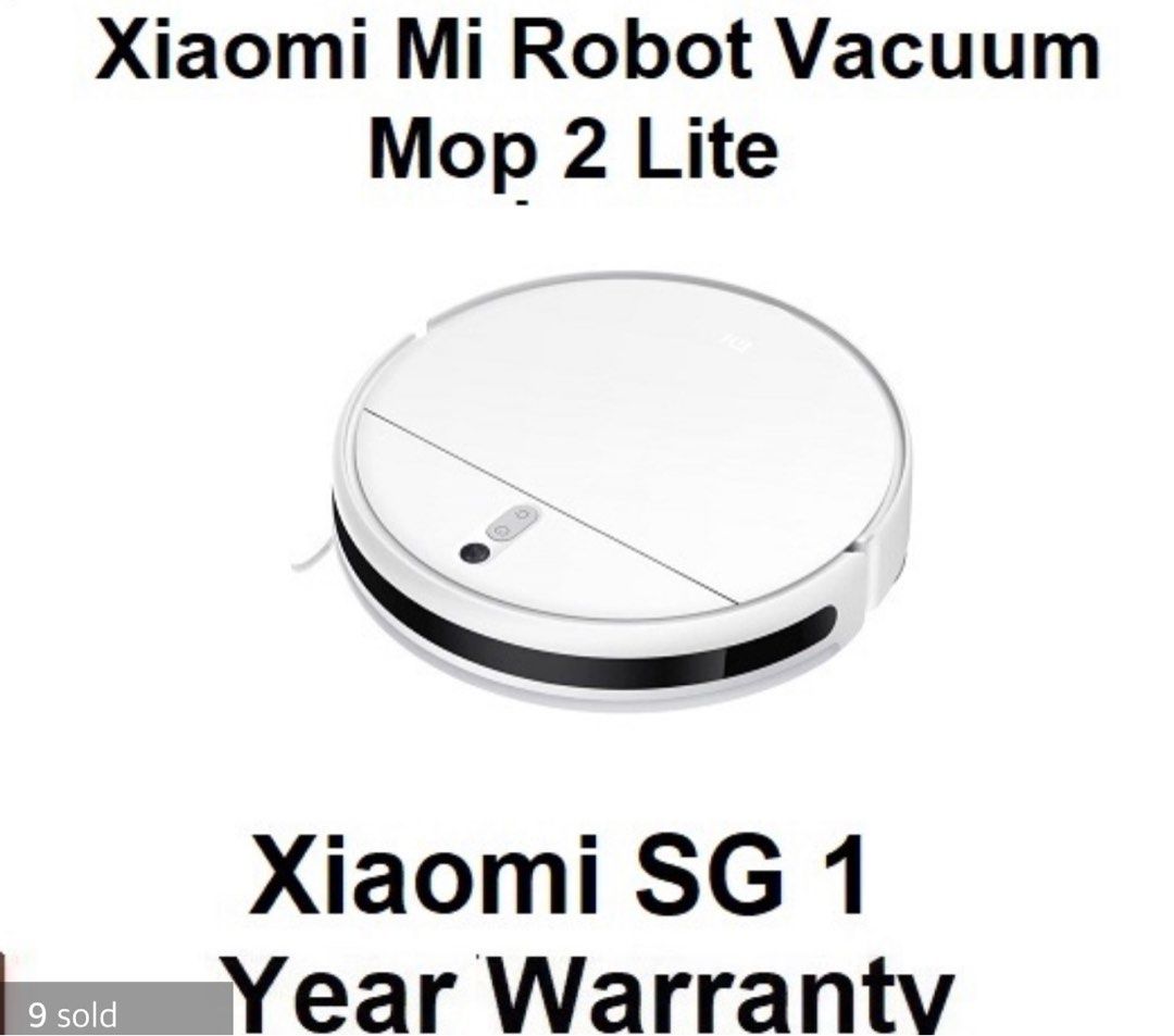 Xiaomi Robot Vacuum Cleaner Mop 2 Lite, TV & Home Appliances, Vacuum