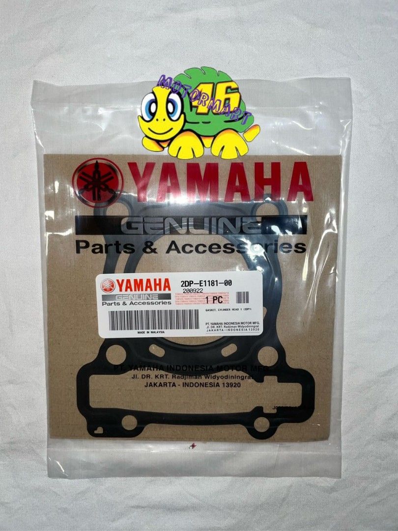 YAMAHA GASKET CYLINDER HEAD AEROX / NVX / NMAX, Motorcycles