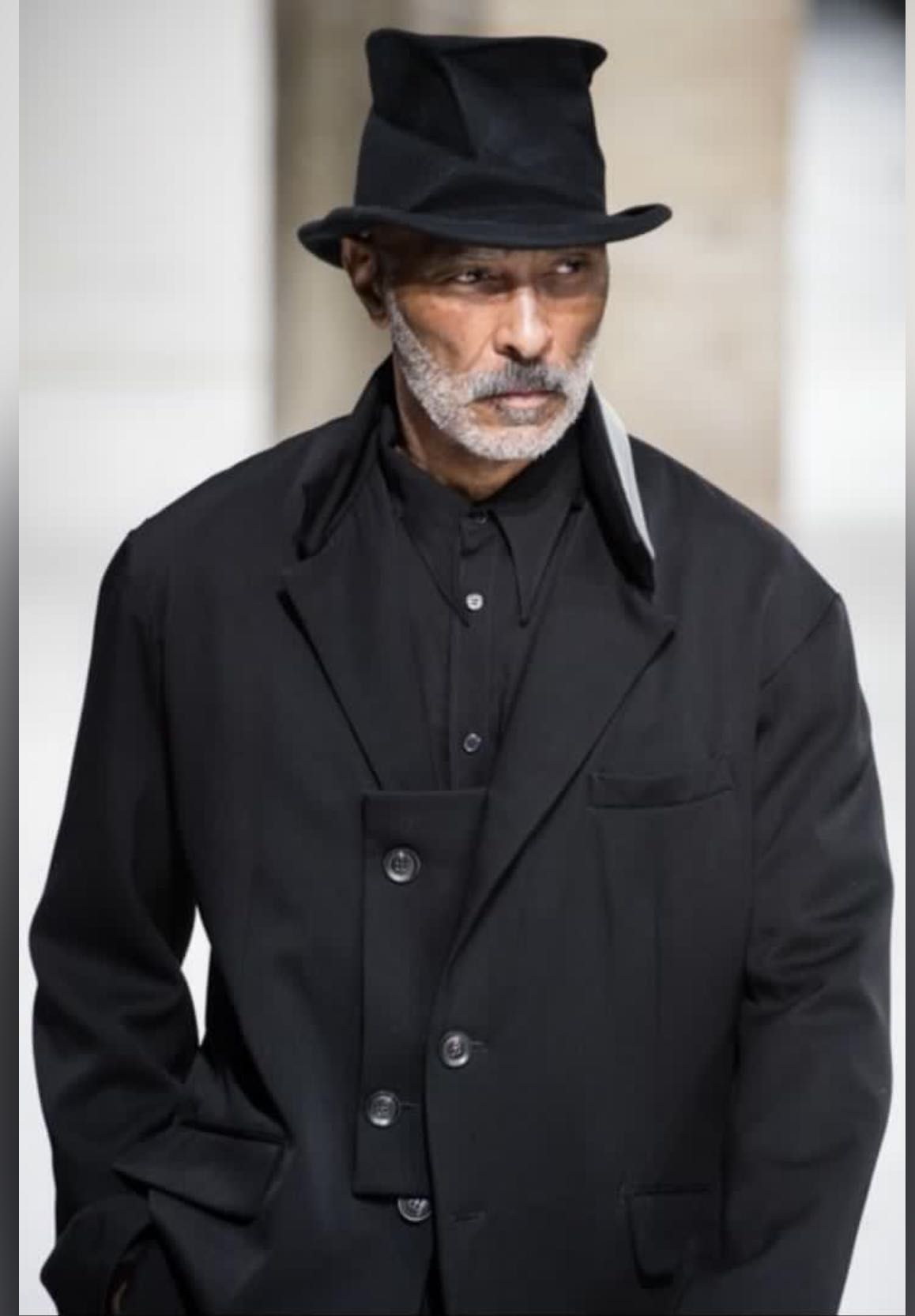 Yohji Yamamoto pour homme 17AW double collar blazer