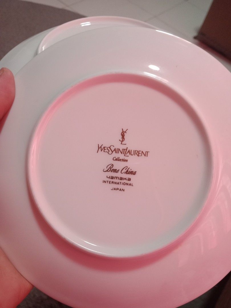YSL cake plates, Furniture & Home Living, Kitchenware & Tableware