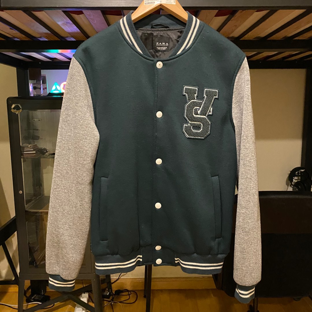 Zara Varsity jacket, Men's Fashion, Coats, Jackets and Outerwear on