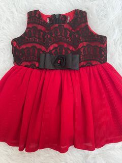 (3m) Red Lace Gown