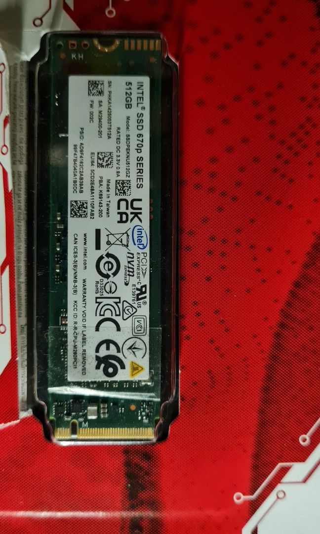 512gb & 256gb ssd M.2, Computers & Tech, Parts & Accessories, Hard ...