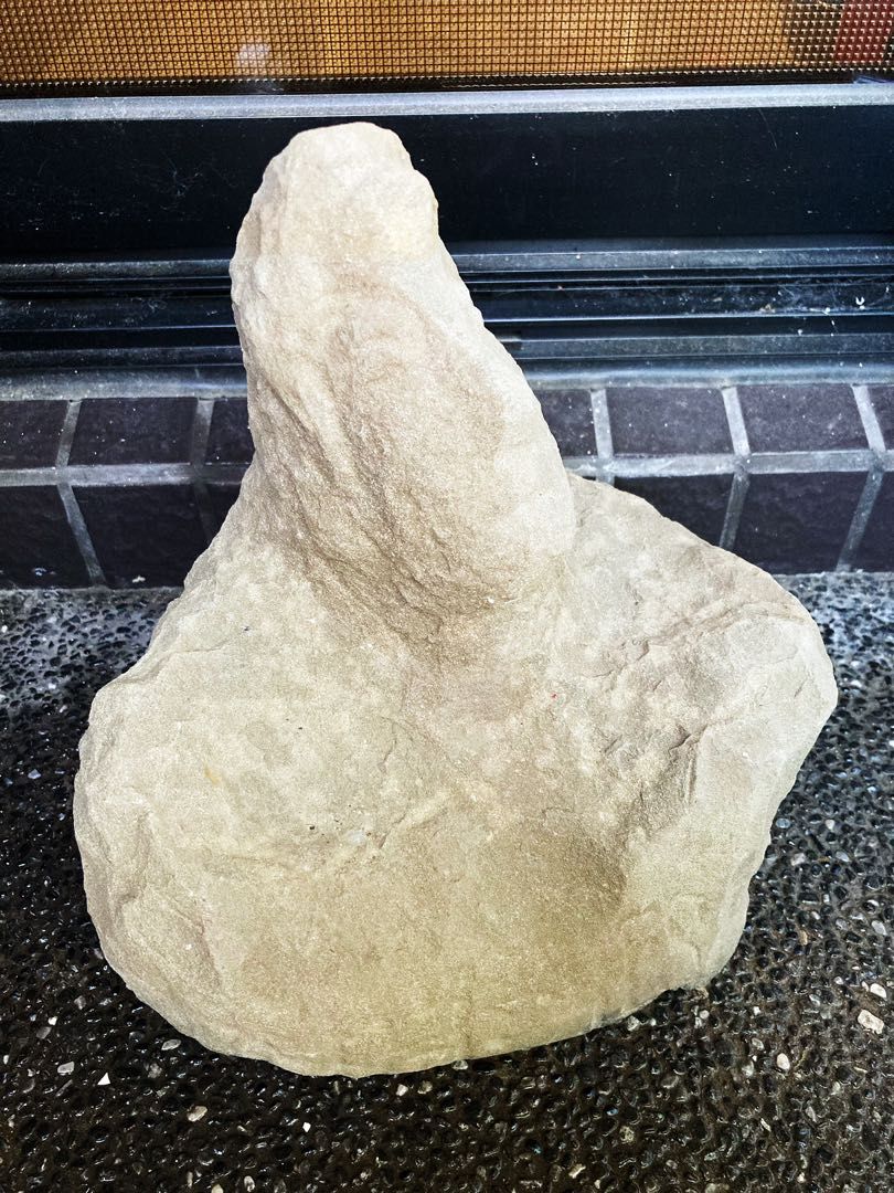 ⭐️素人藝術家林淵人頭石雕, 家具及居家用品, 居家裝飾, 花瓶園藝在