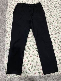 超有彈性九分黑褲