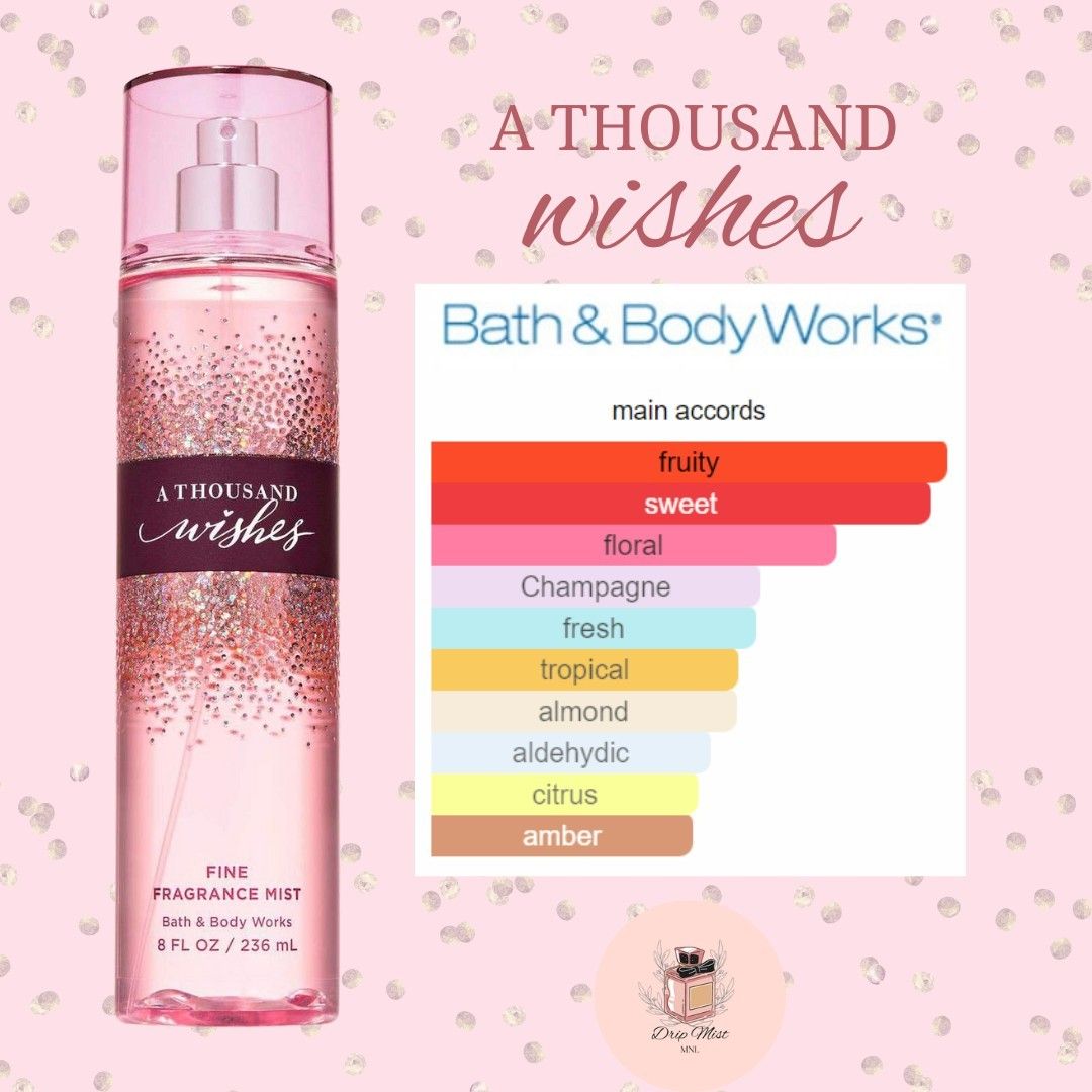A thousand wishes scent store description
