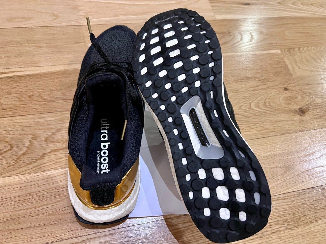 Adidas ultra boost gold medal on feet discount
