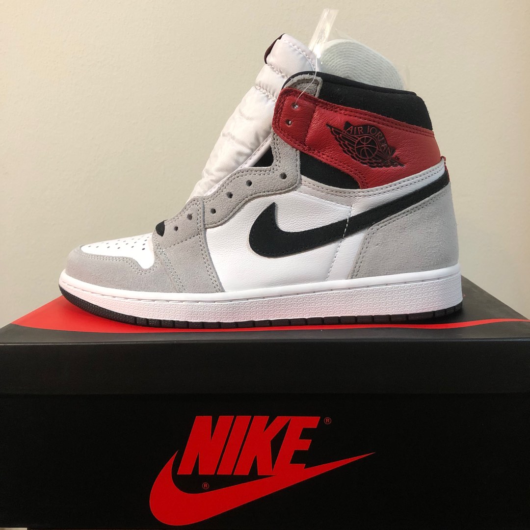 light smoke grey jordan 1 high