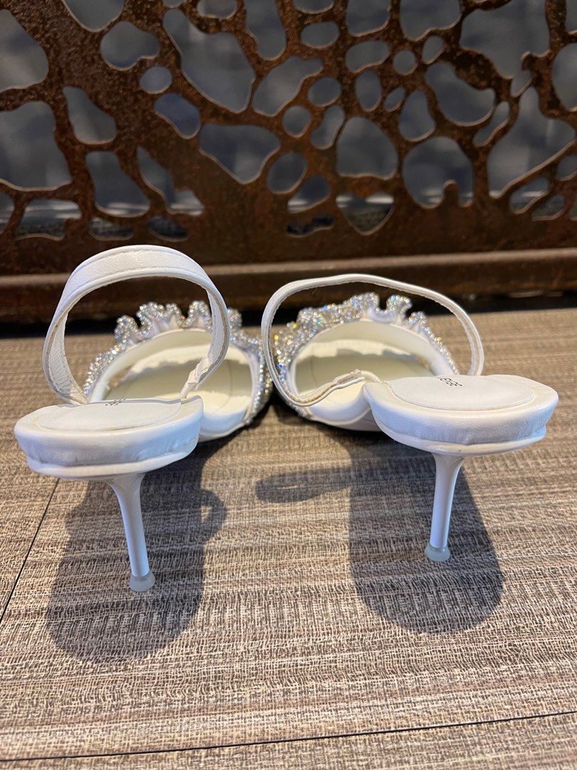 Alexander Wang White Heels