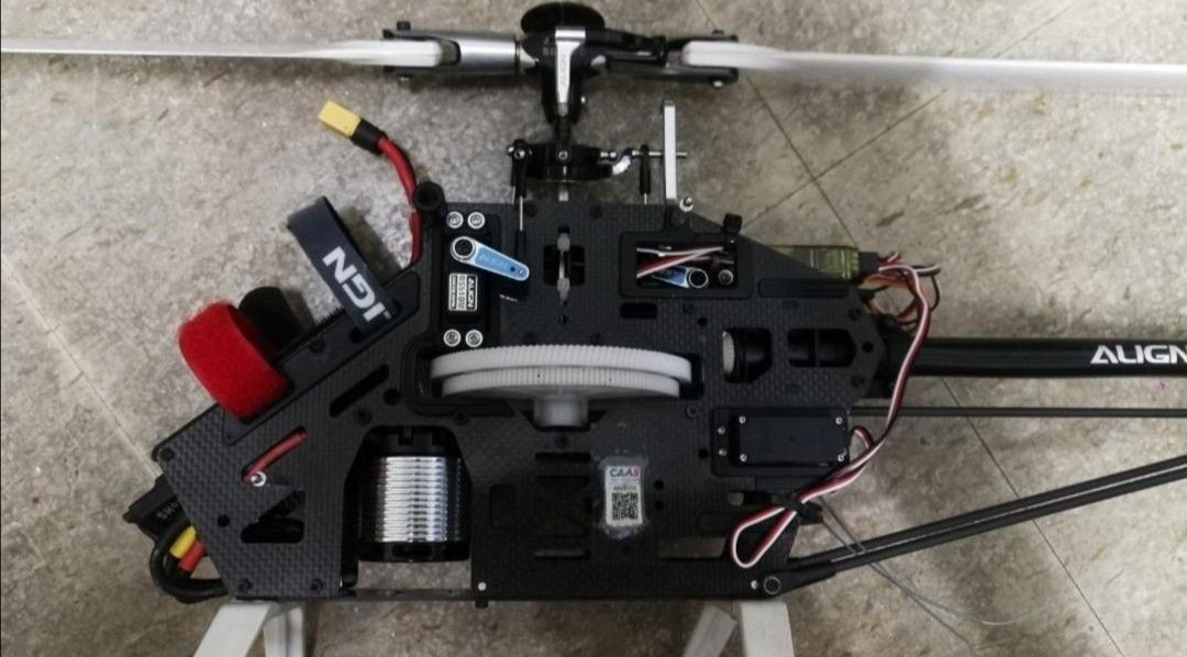 Align trex 500 rc helicopter ready to fly