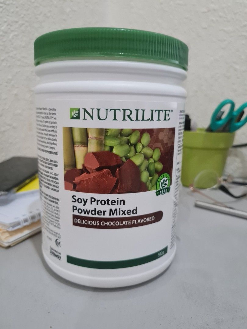 Amway Nutrilite Soy Protein Powder Mixed, Health & Nutrition, Health