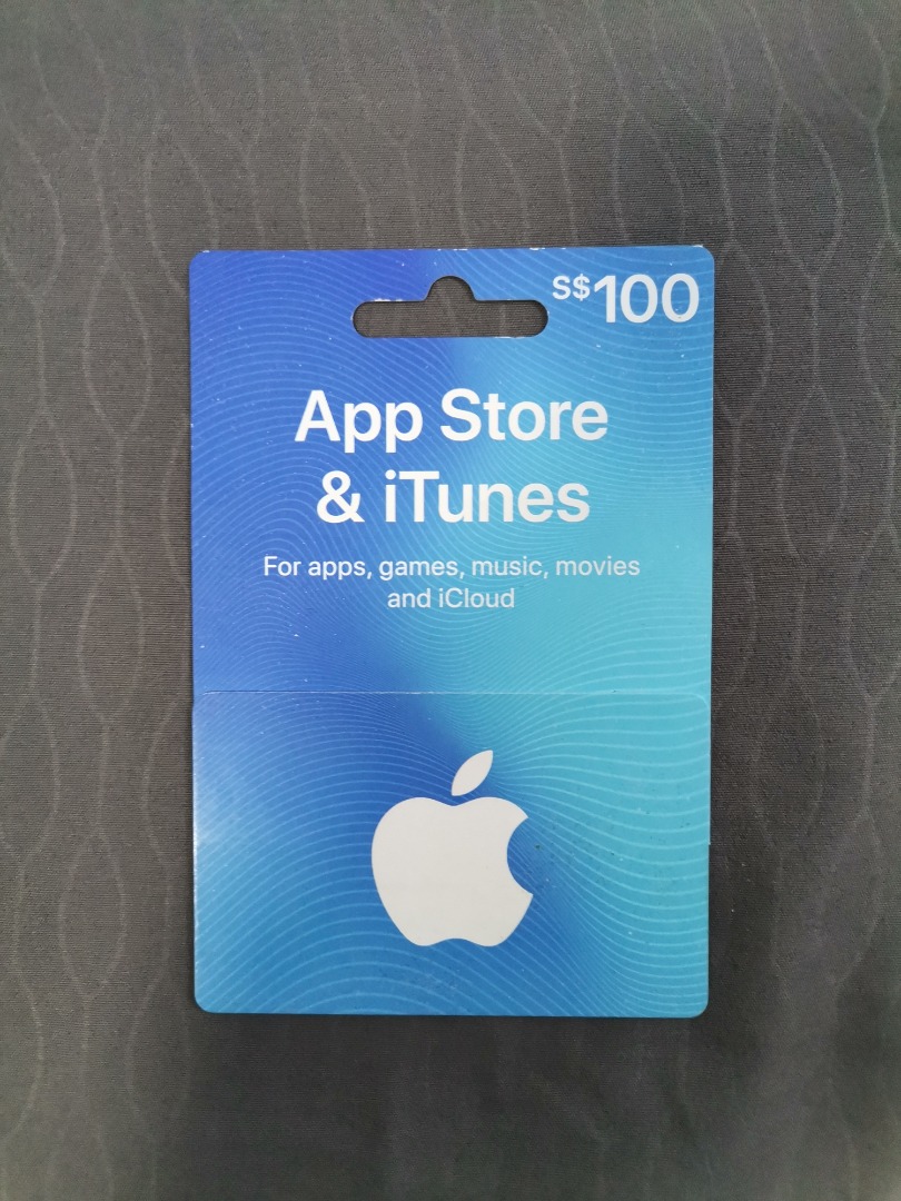 App Store & iTunes Gift Card, Tickets & Vouchers, Store Credits on