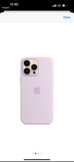 Apple Silicone Case Lilac Purple - Iphone 14 Pro Max