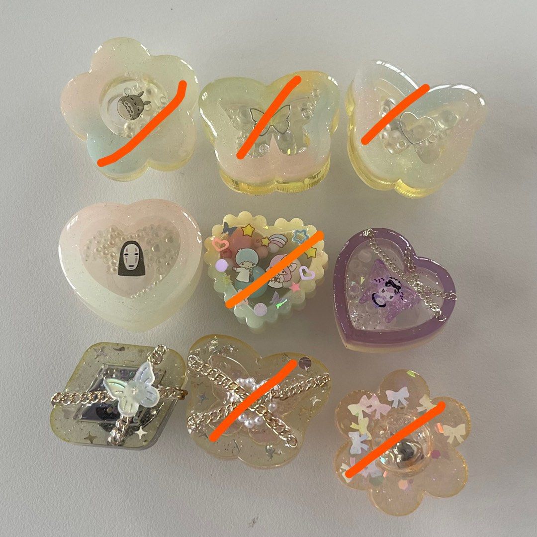 Artstoof Resin Shaker Crocs Jibbitz, Women's Fashion, Watches