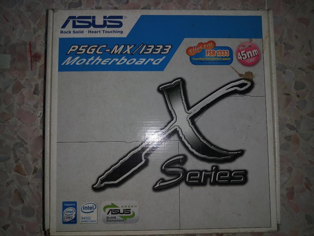Asus P5GC-MX/1333 motherboard, Computers & Tech, Parts & Accessories ...